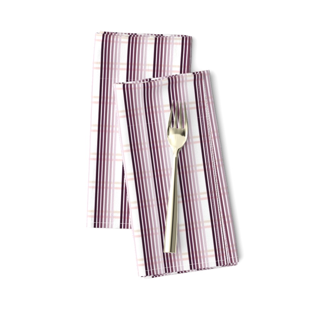 Radiant orchid vertical stripes