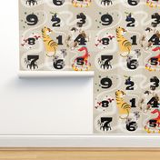 Playmat One Two Three Animals