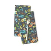 Cozy Campers Tossed Retro (Small)