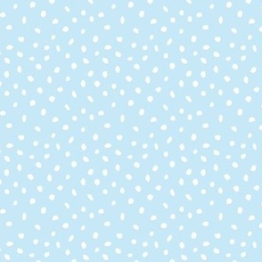 Confetti spots light blue – tiny scale