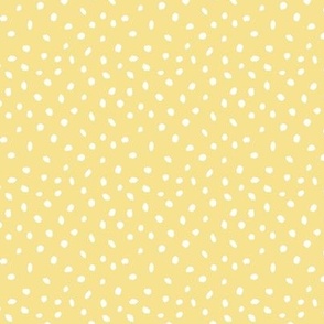 Confetti spots lemon yellow – tiny scale
