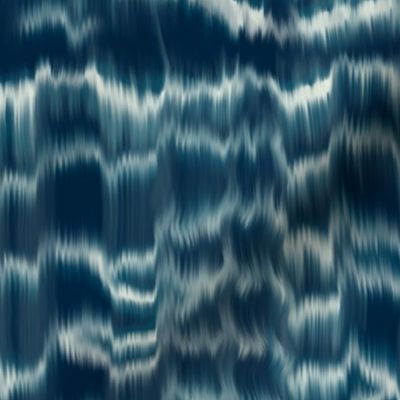 Shibori inspired tie-dye waves
