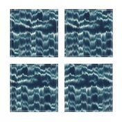 Shibori inspired tie-dye waves