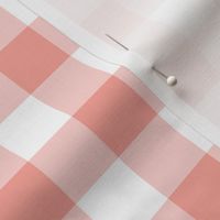 Coral Gingham