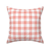 Coral Gingham