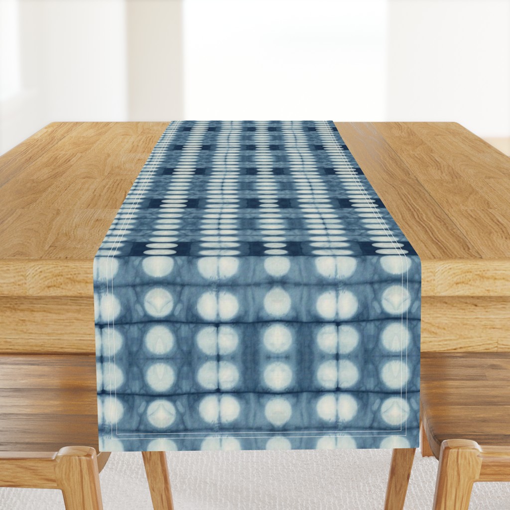 Shibori Pleats Indigo Blue