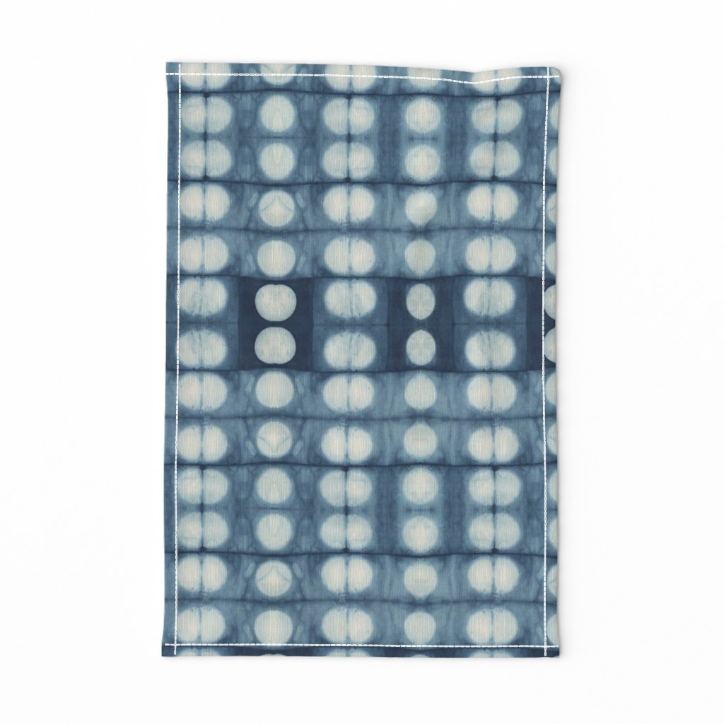 Shibori Pleats Indigo Blue