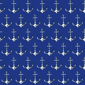 Anchors - Royal Blue