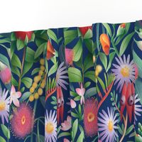 Australian flora pattern