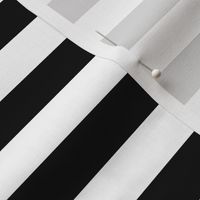 black and white 2cm stripes horizontal