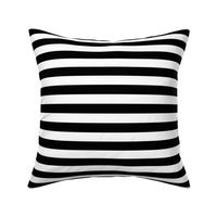 black and white 2cm stripes horizontal