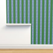 shagreen stripe custom green and blue willow