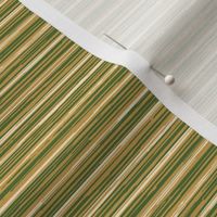 Gold, Ivory and Green Striped Texture -  horizontal