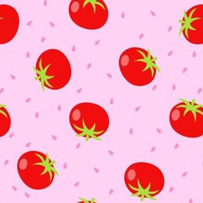 Summer Tomatos in Pink