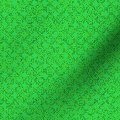abstract green lizard skin circles by rysunki_malunki