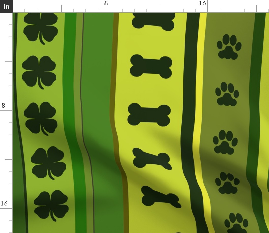 Dog Stripes St. Patrick's Day 2