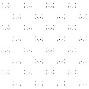 kitty faces minimal pretty pink grey :: cats n' kittens