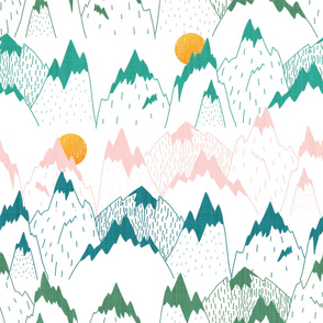 color mountains
