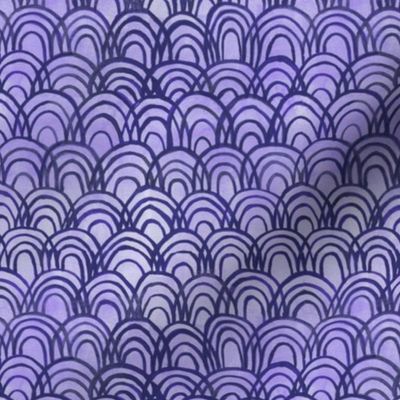 Purple Scallops