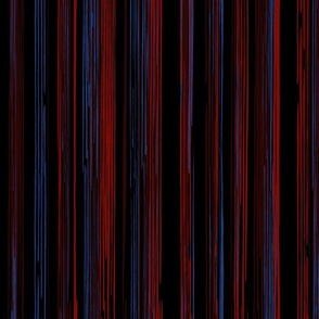 MINIMALIST BLUE AND RED STRIPES