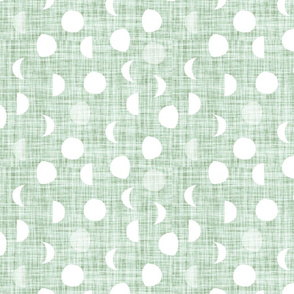 moon phases // mint linen