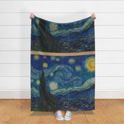 Starry Night - bright colors - 45"x54" panel