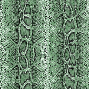 light moss snake skin on linen 