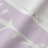 Hosta Stripe Cream on Lilac