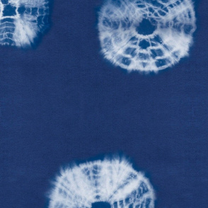 shibori Kumo indigo