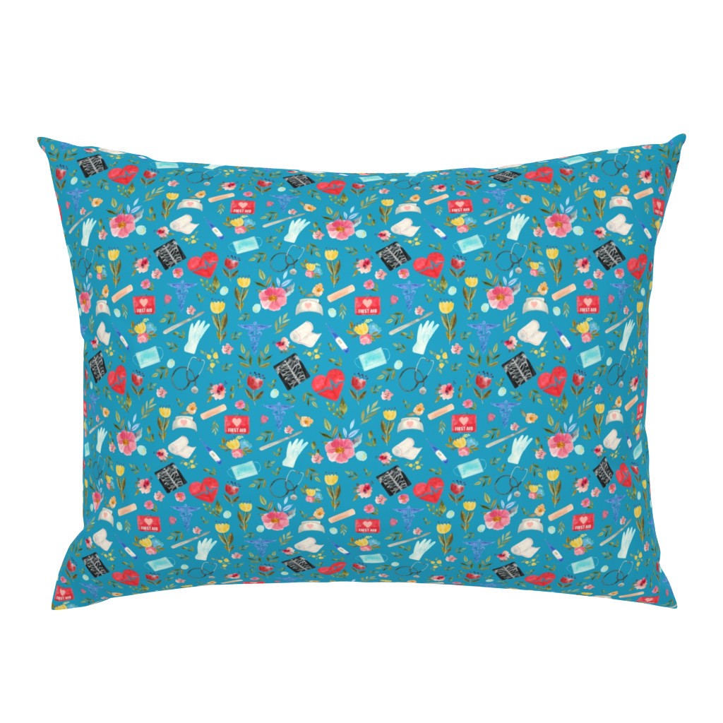 8" Love to Care Medical - Turquoise