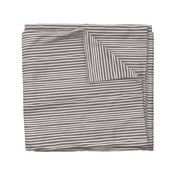 Sketchy Stripes // White on Warm Grey