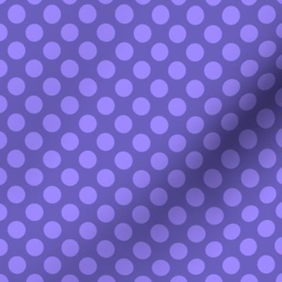 Grape Dots 1/2" Polka Dot