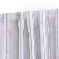 Dotted Stripes - lavender & mint pastels