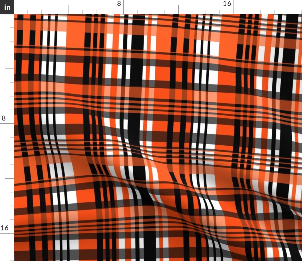 The Orange and the Black: Plaid #2