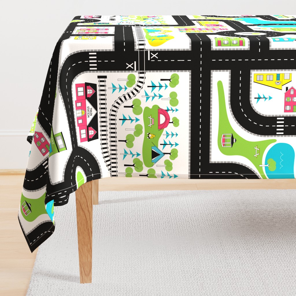 Pop of Colour Playmat - One Yard