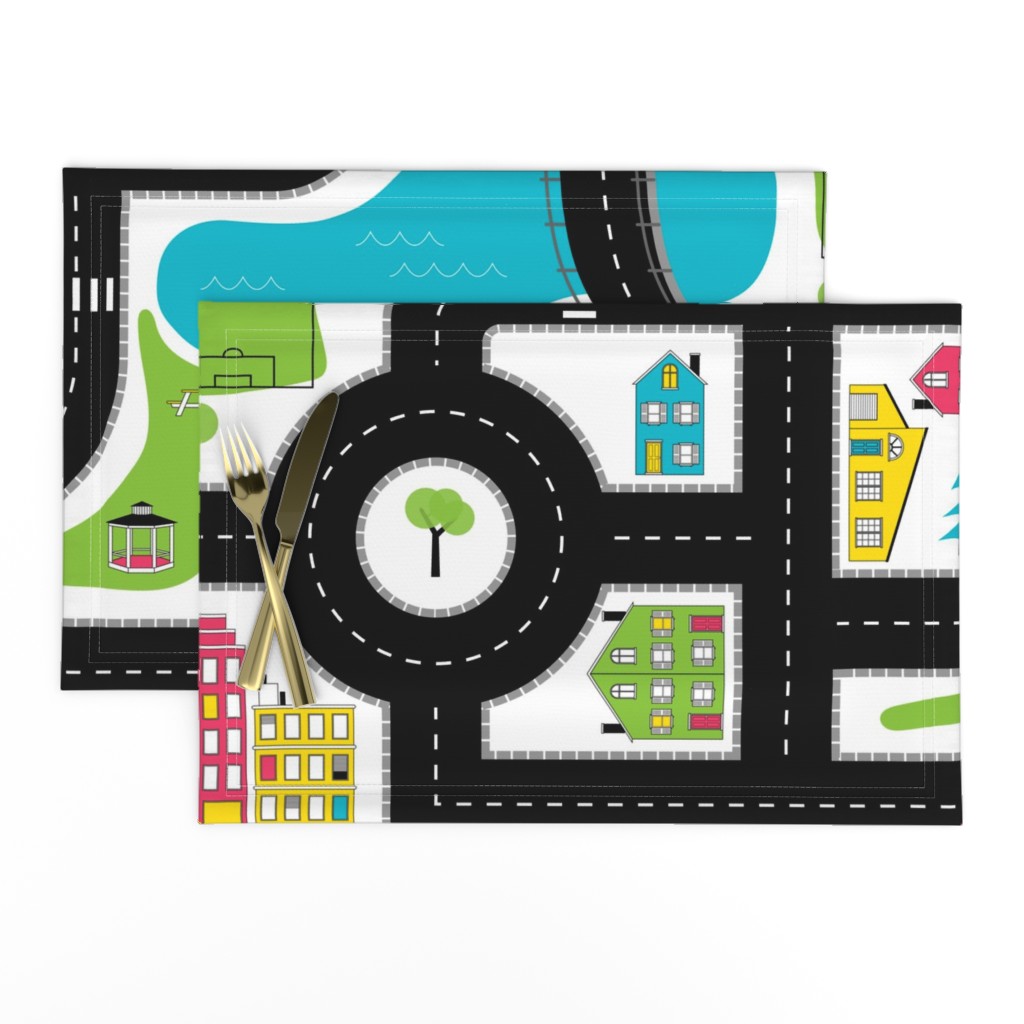 Pop of Colour Playmat - One Yard