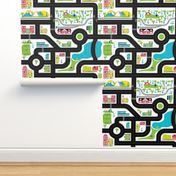 Pop of Colour Playmat - One Yard