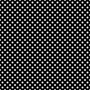 Black & White Polkadots