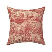 Jeanne d'Arc Toile ~ Original ~ Red and Cream 