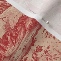Jeanne d'Arc Toile ~ Original ~ Red and Cream 