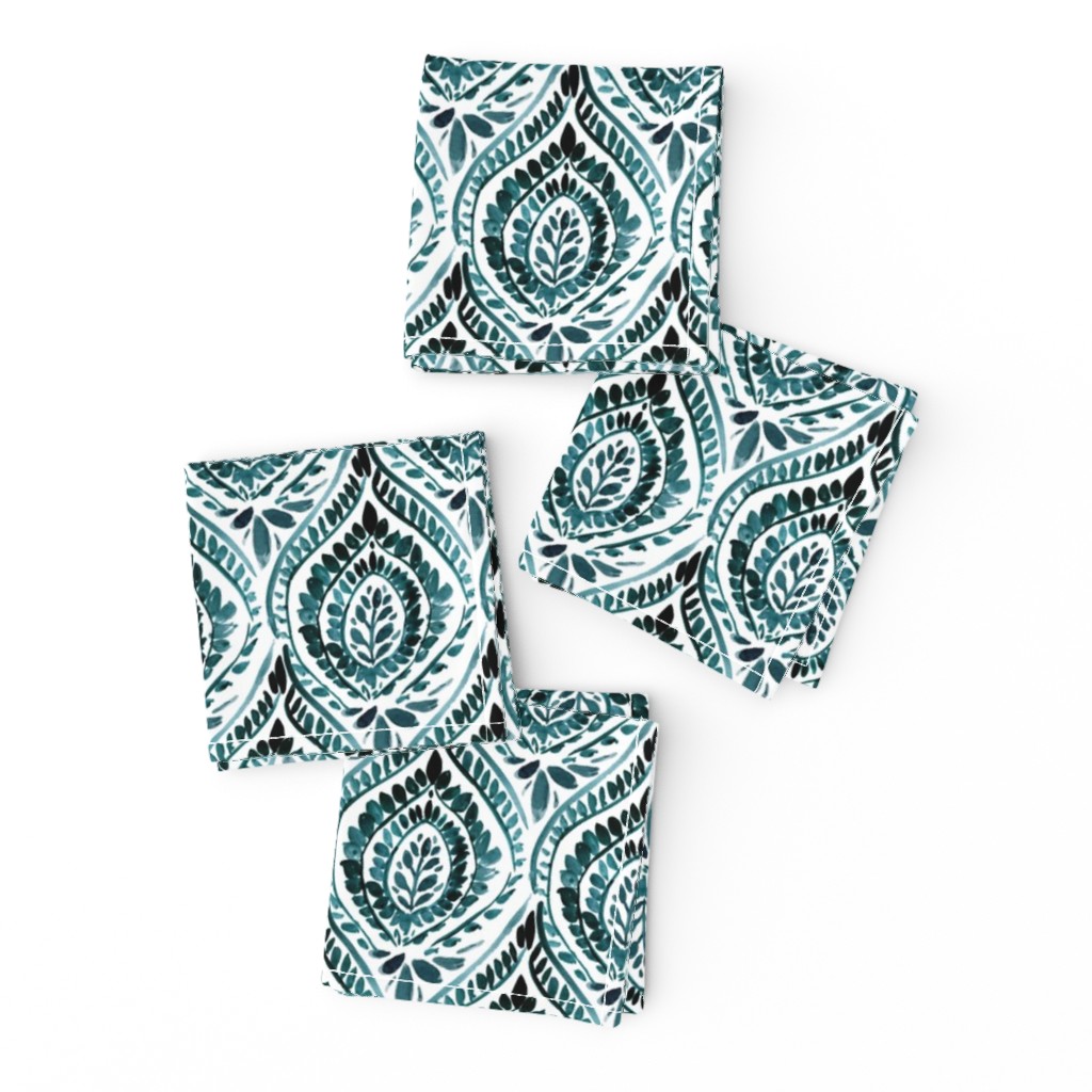 Bohemian Foli teal - S