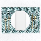 Bohemian Foli teal - S