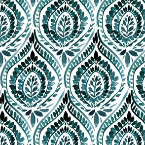 Bohemian Foli teal - S