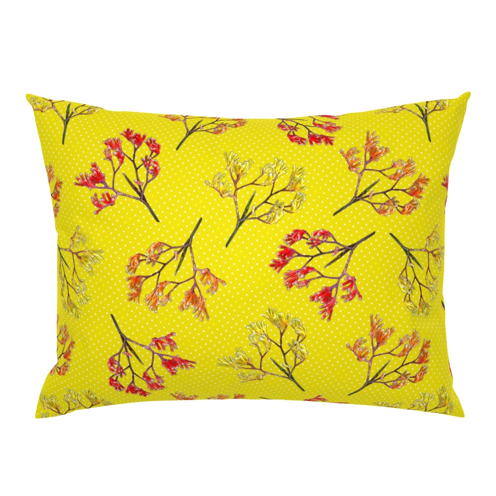 Kangaroo Paws on Safron (bright) - large