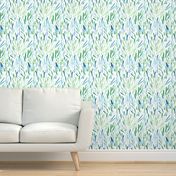 Eucalyptus leaves || watercolor nature for modern home decor