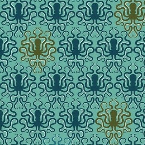 Victorian Octopus - Multi