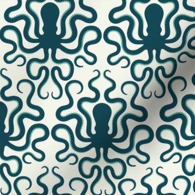 Victorian Octopus - on Cream