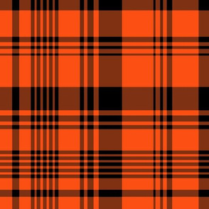 The Orange and the Black: Blended Plaid