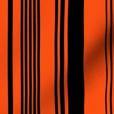 The Orange and the Black: Vertical Stripes_1