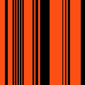 The Orange and the Black: Vertical Stripes_1